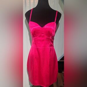 Wild Fable Satin Mini Slipdress